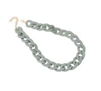 LMMSHA Accessori Colora Colowful Perline Collace for Women, Rainbow Collana Colorful Charine Collane Collaro Wide Catena Gioielli