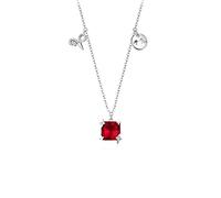 LMMSHA dodici Costellazione Collana 925 Argento Luce Estiva Lusso clavicola Regalo di Compleanno la Fidanzata collane per Donne alla (Colore: c)