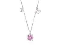 LMMSHA dodici Costellazione Collana 925 Argento Luce Estiva Lusso clavicola Regalo di Compleanno la Fidanzata collane per Donne alla (Colore: c)