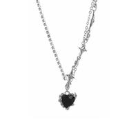 LMMSHA Necklace Chain Men Women Weighties Heart Collana per Le Donne