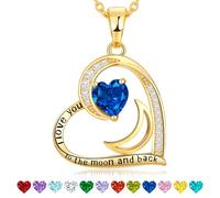 LMMSHA Prodotti Ragazza d'oro da Donna Collana di Pietra Natale Moglie del Marito Compleanno la Fidanzata Mamma gioielleria Donne per