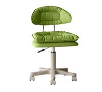 LMMSHA Scrivania da Ufficio Sgabello con rotelle Computer Schienale Basso Altezza Regolabile Lavoro casa Salone Disegno Sedia da Lavoro Girevole con poggiapiedi,H