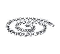 LMMSHX Adulti e Giovani Oro Fioreletto Argento, Largo 4MM x Lunghezza 50CM - Accessori di UVA per Feste
