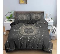 LMMSMGS Copripiumino una Piazza e Mezza Bovini delle Highlands scozzesi Copripiumino 200x200 Stampato in 3d Biancheria da Letto con Cerniera in Morbida Microfibra e 2 Federe 50x80 cm