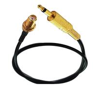 LMMY SMA. Jack Femmina a 3,5 mm Mono 1/8 "Spina Maschile for CCTV. Antenna del Monitor della Fotocamera RG174. Cavo Cottura 15/20 / 30/50 cm 1/2/3/5 / 10m (Color : 1m)