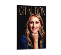 LMMZPUD Celine Dion Poster8, poster decorativo da parete su tela, stampa artistica moderna, per camera da letto, 50 x 75 cm