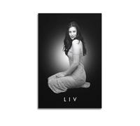 LMMZPUD Liv Tyler - Poster decorativo da parete su tela, stampa moderna su tela, poster decorativo per camera da letto, 50 x 75 cm
