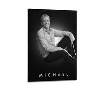 LMMZPUD Poster decorativo da parete con cantante Michael Bolton, stampa artistica su tela, poster decorativo moderno, per camera da letto, 20 x 30 cm