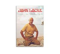 LMMZPUD Poster decorativo da parete con John Locke, poster decorativo su tela, stampa artistica moderna, per camera da letto, 30 x 45 cm
