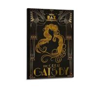 LMMZPUD Poster decorativo da parete del film The Great Gatsby, stampa artistica su tela, poster decorativo moderno per camera da letto, 30 x 45 cm