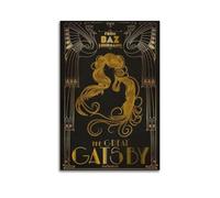 LMMZPUD Poster decorativo da parete del film The Great Gatsby, stampa artistica su tela, poster decorativo moderno per camera da letto, 30 x 45 cm