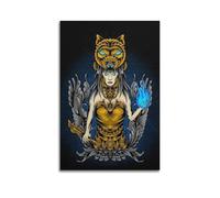 LMMZPUD Poster decorativo da parete su tela, motivo caccia con potere magico, stampa artistica moderna, per camera da letto, per camera da letto, 50 x 75 cm