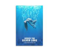 LMMZPUD Poster decorativo da parete su tela, motivo: Under The Silver Lake, stampa artistica moderna, per camera da letto, 20 x 30 cm