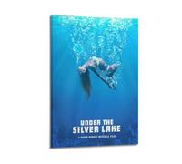 LMMZPUD Poster decorativo da parete su tela, motivo: Under The Silver Lake, stampa artistica moderna, per camera da letto, 20 x 30 cm
