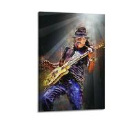 LMMZPUD Poster di Carlos Santana, poster decorativo da parete su tela, stampa moderna, per camera da letto, 40 x 60 cm