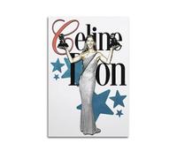LMMZPUD Poster di Celine Dion, poster decorativo da parete su tela, stampa moderna, per camera da letto, 30 x 45 cm