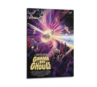LMMZPUD Stampa artistica da parete su tela, motivo Gamma Ray Ghoul, poster decorativo moderno, per camera da letto, 30 x 45 cm