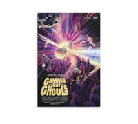 LMMZPUD Stampa artistica da parete su tela, motivo Gamma Ray Ghoul, poster decorativo moderno, per camera da letto, 20 x 30 cm