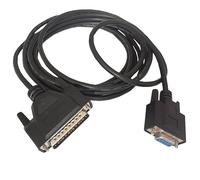 LMNCBVYA 10M RS232 Communication Cable for CNC Machines - 9-Hole to 25-Pin Data Transmission Cable for Machining Centers and Computers