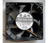 LMNCBVYA 12CM 9G1224M401 DC24V Cooling Fan - 120mm x 120mm x 25mm, 0.08A, Quiet Operation