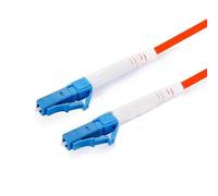 LMNCBVYA 25m Multimode Fiber LC-LC Fusion Splicing Pigtail Extension Cord - Fiber Optic Patch Cord for Reliable Connectivity