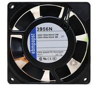 LMNCBVYA 3956N 90mm Cooling Fan 230V 12/9W High Efficiency Quiet Operation for HVAC and Industrial Use
