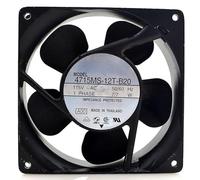 LMNCBVYA 4715MS-12T-B20 115V 7W 12038 12CM Aluminum Frame Cabinet Cooling Fan - Airflow Solution for Cabinets and Electronics