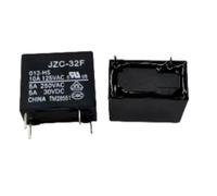 LMNCBVYA 5pcs JZC-32F 012-HS Electromagnetic 12V 5A 4-Pin Plug-in for Automotive and Industrial Applications