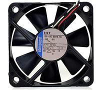 LMNCBVYA 612F 60mm Cooling Fan - 12V 1W, 83mA, Compact 60x60x15mm, Cooling Solution