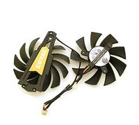 LMNCBVYA 87mm 12V 0.55A 4Pin VGA Cooling Fan for GTX660 GTX660TI GTX670 Graphics Cards - PLA09215S12H Replacement Fan