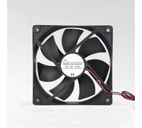 LMNCBVYA Ailsa Hexi 120mm DC12V 0.19A 2-Wire Ball Bearing Fan for Laptop - Axial Fan with Low Noise Operation