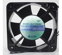 LMNCBVYA Ailsa Hexi SJ1725HA2 150x150mm Square Ball Axial Fan - AC220/240V, 0.28A, 3350 RPM, Low Noise Solution for Laptops