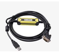 LMNCBVYA Cavo di programmazione PLC USB-PPI per CPU224 S7-200 - Cavo dati di comunicazione nero - Modello economico