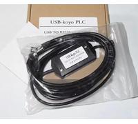 LMNCBVYA Cavo di programmazione USB-Koyo PLC per SH, SM, DL, SU, SN64 Series - 3 Metri Nero Connettore 6P