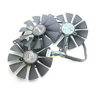 LMNCBVYA Cooling Fan Set for ROG-Strix RTX2080ti 2080 RTX2070 RTX2060-88mm T129215SH DC 12V 0.30AMP Replacement Fan