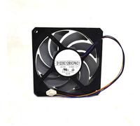 LMNCBVYA D1225C12B5CPAC1 12V Ultra Quiet 12025 Cooling Fan - 4-Wire, 0.092A, 97x97x33MM for PC and Electronics Cooling