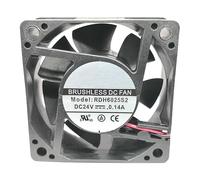 LMNCBVYA DC 24V 0.14A RDH6025S2 6025 6cm 2-Wire Fan for Efficient Solutions