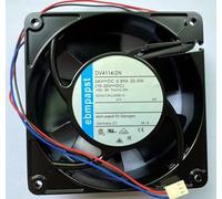 LMNCBVYA DV4114/2N 24V 0.85A 120mm x 120mm x 38mm 3-Wire Cooling Fan for Efficient Heat Dissipation