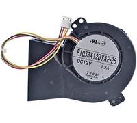 LMNCBVYA E1033X12BYAP-26 DC12V 1.2A 40CFM 4-Wire Blower Fan - Solution