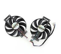 LMNCBVYA FDC10H12S9-C Graphics Fan Replacement for RTX 2070 2060 Dual EVO OC V2 - DC12V, 0.35A Cooling Solution