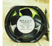 LMNCBVYA FP-108EX-S1-B 24V 2-Wire Oval Axial Fan - 170x150x50mm Cabinet Cooling Fan for Efficient Airflow and Heat Dissipation