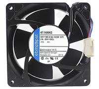 LMNCBVYA - Frequency Converter Fan for Transmitters, 6000RPM, 182.4CFM, Durable and Reliable Papst 4114NH3 24V Axial Fan