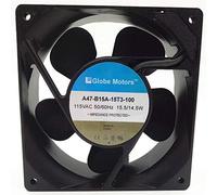 LMNCBVYA Globe Motors A47-B15A-15T3-100 115V 120mm Cooling Fan - 15.5W/14.5W, 2600/2900RPM, 88.2/102CFM Airflow