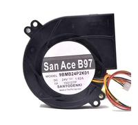 LMNCBVYA High Air Volume 24V 1.62A BBQ Grill Cooling Fan - Model 9BMB24P2K01 for Efficient Heat Dissipation
