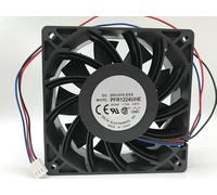 LMNCBVYA High Air Volume Cooling Fan PFR1224UHE -CE75, 120mm 24V 1.75A 3-Wire for Efficient Cooling Solutions