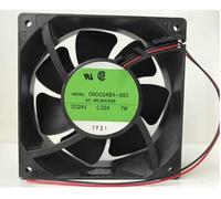 LMNCBVYA High-Efficiency DC24V 0.32A 7W 120x120x38mm 2-Wire Inverter Fan for HVAC Systems and Equipment