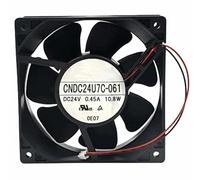 LMNCBVYA High-Performance 120mm DC 24V Fan - 0.45A, 10.8W, 2-Wire Design for Efficient Solutions
