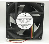 LMNCBVYA High-Performance 12V 120mm Cooling Fan MMF-12C12DL-RA2 - Reliable 0.24A Airflow Solution for Optimal Cooling