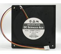 LMNCBVYA High-Performance 12V 120mm Turbo Cooling Fan - Model 109BF12HC2, 0.6A, 120x120x32mm, Ideal for PC and Electronics Cooling