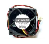 LMNCBVYA High-Performance 12V Cooling Fan 60x60x25mm for 9G0612P4S001 Inverter - 0.67A, 3-Wire Design
